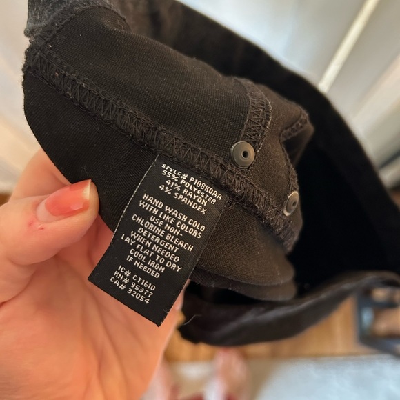 Anthropologie Sanctuary Black Paisley Leggings Size Medium - Picture 6 of 7